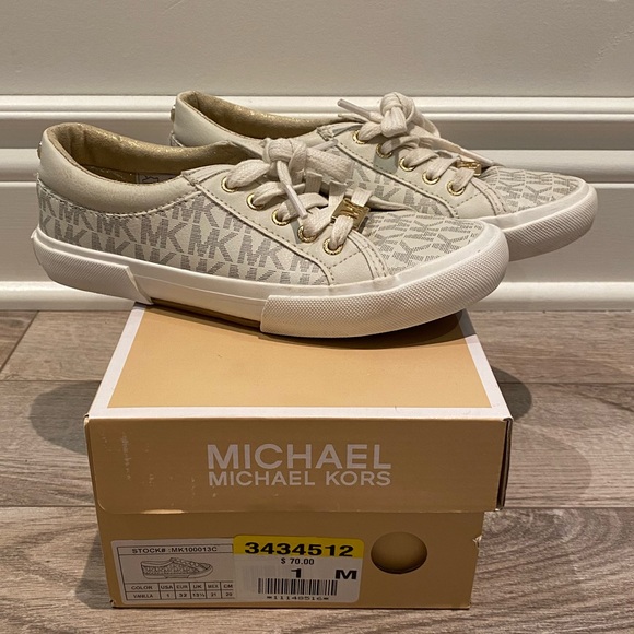 Michael Kors Girl Ima Rebel Casual Shoes Size: 1 - Picture 3 of 7